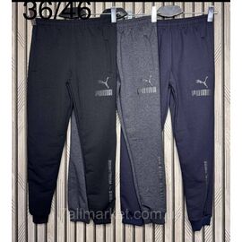 Фотография Спортивные штаны подростковые на манжете на мальчика р-ры 36-44(3цв) "Stella" оптом в Одессе на 7 км