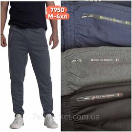 Спортивні штани чоловічі прямі розміри M-4XL (мікс кв) "STELLA" недорого від прямого постачальника