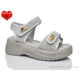 Фотография Босоножки женские летние Лето 730-5 (8 пар р.36-41) "Jiao Li Mei" недорого оптом от прямого поставщика