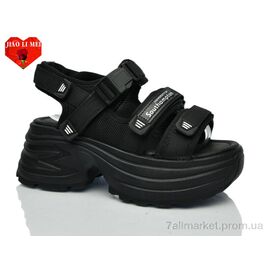 Фотография Босоножки женские летние Лето 753-1 (8 пар р.36-41) "Jiao Li Mei" недорого оптом от прямого поставщика