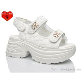 Фотография Босоножки женские летние Лето 751-2 (8 пар р.36-41) "Jiao Li Mei" недорого оптом от прямого поставщика