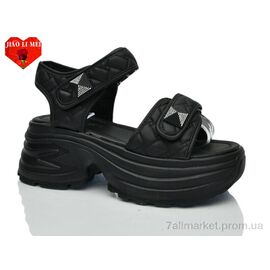 Фотография Босоножки женские летние Лето 768-1 (8 пар р.36-41) "Jiao Li Mei" недорого оптом от прямого поставщика