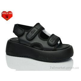 Фотография Босоножки женские летние Лето 726-1 (8 пар р.36-41) "Jiao Li Mei" недорого оптом от прямого поставщика