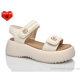 Фотография Босоножки женские летние Лето 727 (8 пар р.36-41) "Jiao Li Mei" недорого оптом от прямого поставщика