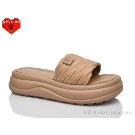 Фотография Шлепки женские облегченные Лето 721-3 (8 пар р.36-41) "Jiao Li Mei" недорого оптом от прямого поставщика
