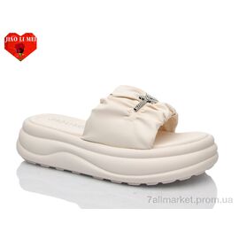 Фотография Шлепки женские облегченные Лето 722 (8 пар р.36-41) "Jiao Li Mei" недорого оптом от прямого поставщика