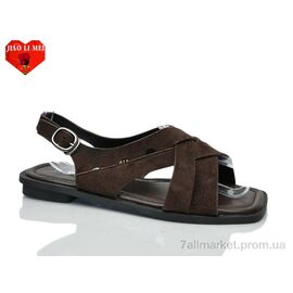 Фотография Босоножки женские летние Лето 818-7 (8 пар р.36-41) "Jiao Li Mei" недорого оптом от прямого поставщика