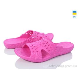 Фотография Шлепки женские облегченные Лето ПЖ28 малина (8 пар р.37-41) "Favorit" недорого оптом от прямого поставщика