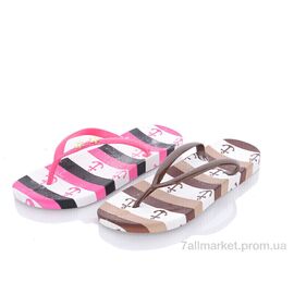 Фотография Шлепки женские облегченные Лето FY2 mix (12 пар р.36-41) "Favorit" недорого оптом от прямого поставщика