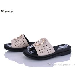 Фотография Шлепки женские облегченные Лето 1917-3 (8 пар р.36-41) "Minghong" недорого оптом от прямого поставщика