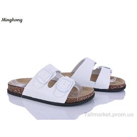 Фотография Шлепки женские облегченные Лето 2607-2 (8 пар р.37-42) "Minghong" недорого оптом от прямого поставщика