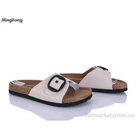 Фотография Шлепки женские облегченные Лето 2501-3 (8 пар р.36-41) "Minghong" недорого оптом от прямого поставщика