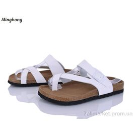 Фотография Шлепки женские облегченные Лето 2503-2 (8 пар р.36-41) "Minghong" недорого оптом от прямого поставщика