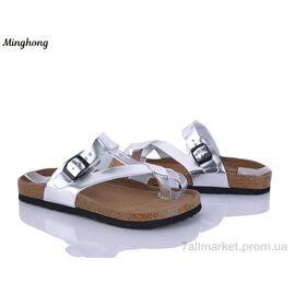 Фотография Шлепки женские облегченные Лето 2503-5 (8 пар р.36-41) "Minghong" недорого оптом от прямого поставщика