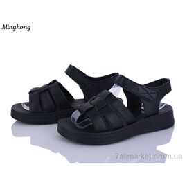 Фотография Босоножки женские летние Лето 311-1 (8 пар р.37-42) "Minghong" недорого оптом от прямого поставщика