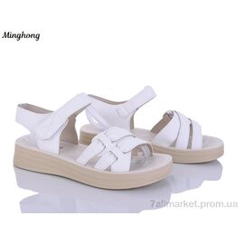 Фотография Босоножки женские летние Лето 312-2 (8 пар р.37-42) "Minghong" недорого оптом от прямого поставщика
