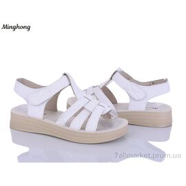 Фотография Босоножки женские летние Лето 315-2 (8 пар р.37-42) "Minghong" недорого оптом от прямого поставщика