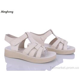 Фотография Босоножки женские летние Лето 315-3 (8 пар р.37-42) "Minghong" недорого оптом от прямого поставщика