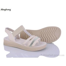 Фотография Босоножки женские летние Лето 316-3 (8 пар р.37-42) "Minghong" недорого оптом от прямого поставщика
