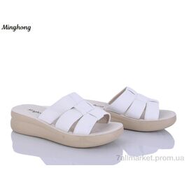 Фотография Шлепки женские облегченные Лето 317-2 (8 пар р.36-41) "Minghong" недорого оптом от прямого поставщика