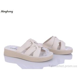 Фотография Шлепки женские облегченные Лето 313-3 (8 пар р.37-42) "Minghong" недорого оптом от прямого поставщика