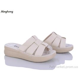Фотография Шлепки женские облегченные Лето 317-3 (8 пар р.36-41) "Minghong" недорого оптом от прямого поставщика