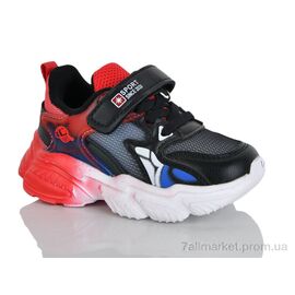 Фотография Кроссовки детские модные Весна/осень XF01-YF2151-1B (8 пар р.21-26) "Xifa kids" недорого оптом от прямого поставщика