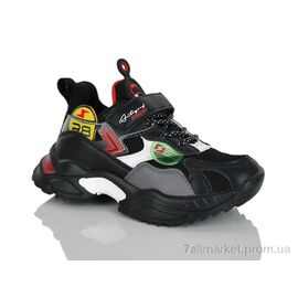 Фотография Кроссовки детские модные Весна/осень XF01-596-1B (8 пар р.27-32) "Xifa kids" недорого оптом от прямого поставщика