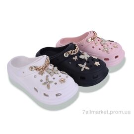 Фотография Кроксы женские летние Лето NUO2081 mix (12 пар р.36-41) "Deshman" недорого оптом от прямого поставщика