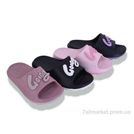 Фотография Шлепки женские облегченные Лето W222 mix (12 пар р.36-41) "Deshman" недорого оптом от прямого поставщика