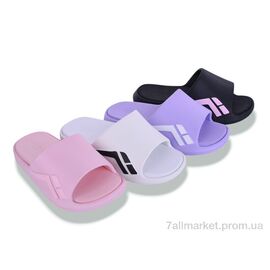 Фотография Шлепки женские облегченные Лето NUO2007 mix (12 пар р.36-41) "Deshman" недорого оптом от прямого поставщика