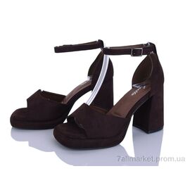 Фотография Босоножки женские летние Лето V016-1 (6 пар р.36-41) "Loretta" недорого оптом от прямого поставщика