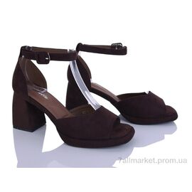 Фотография Босоножки женские летние Лето V014-1 (6 пар р.36-41) "Loretta" недорого оптом от прямого поставщика