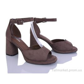 Фотография Босоножки женские летние Лето V021-2 (6 пар р.36-41) "Loretta" недорого оптом от прямого поставщика