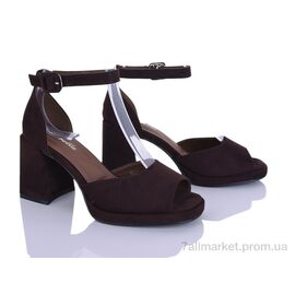 Фотография Босоножки женские летние Лето V023-1 (6 пар р.36-41) "Loretta" недорого оптом от прямого поставщика