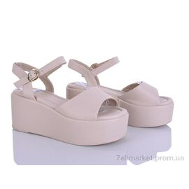 Фотография Босоножки женские летние Лето X389-3 (8 пар р.36-41) "Loretta" недорого оптом от прямого поставщика