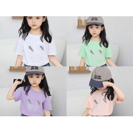 футболка дитяча на дівчинку FB52 purple р.90-130 "Farbique" недорого оптом від прямого постачальника