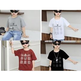 футболка дитяча на хлопчика FB60 red р.90-130 "Farbique" недорого оптом від прямого постачальника