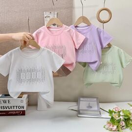 Фотография Футболка детская на девочку FB87 pink р.90-130 "Farbique" недорого оптом от прямого поставщика