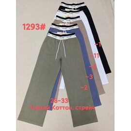 Фотография Штаны женские 1293-2 olive р.28-33 "Immei" недорого оптом от прямого поставщика