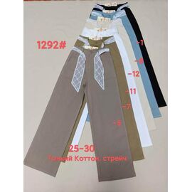 Фотография Штаны женские 1292-11 white р.25-30 "Immei" недорого оптом от прямого поставщика
