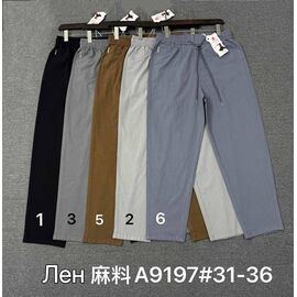 Фотография Штаны женские A9197-5 brown р.31-36 "Immei" недорого оптом от прямого поставщика