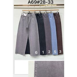 Жіночі штани A69-5 l.blue р.28-33 "Immei" недорого оптом від прямого постачальника