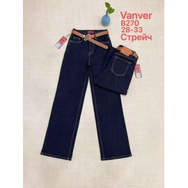 Джинси жіночі B270 navy р.28-33 "Leen" недорого оптом від прямого постачальника
