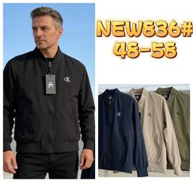 Фотография Ветровка мужская 836 khaki р.48-58 "Lina" недорого оптом от прямого поставщика