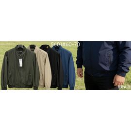 Вітровка чоловіча 5601 khaki р.60-70 "Lina" недорого оптом від прямого постачальника