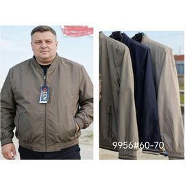 Вітровка чоловіча 9956 beige р.60-70 "Lina" недорого оптом від прямого постачальника