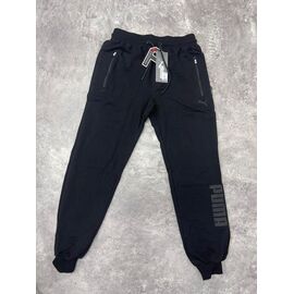 Штани спортивні чоловічі 13576 black р.S-2XL "Alex Clothes" недорого оптом від прямого постачальника