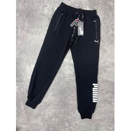 Штани спортивні чоловічі 13577 black р.S-2XL "Alex Clothes" недорого оптом від прямого постачальника