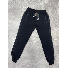 Штани спортивні чоловічі 13579 black р.S-2XL "Alex Clothes" недорого оптом від прямого постачальника